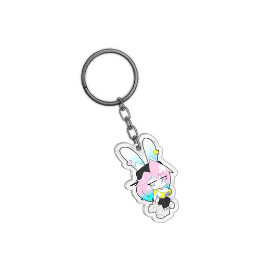 theycallhimcake Sitting Pretty Keychain