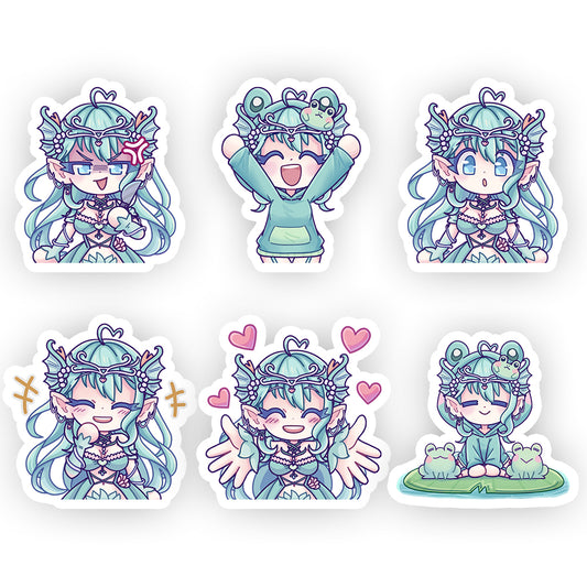 raemyne Emote Sticker Pack