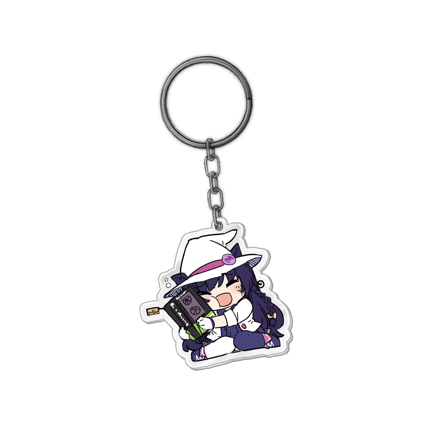 MaiNoboshi Happy Acrylic Keychain