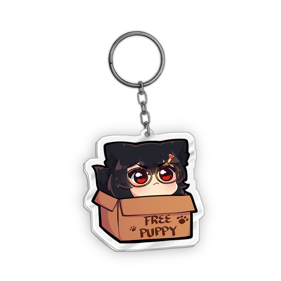 Shizu Free Puppy Acrylic Keychain – UwU Market