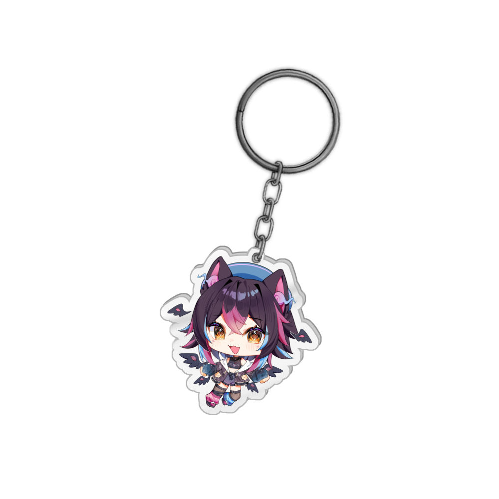 Smitten Seraph biblically accurate cat Keychain