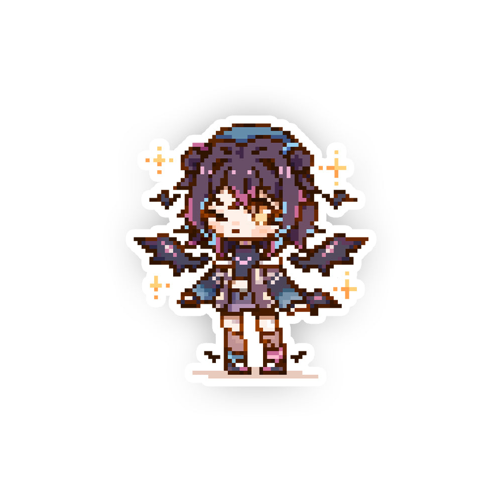 Smitten Seraph pixel Sticker