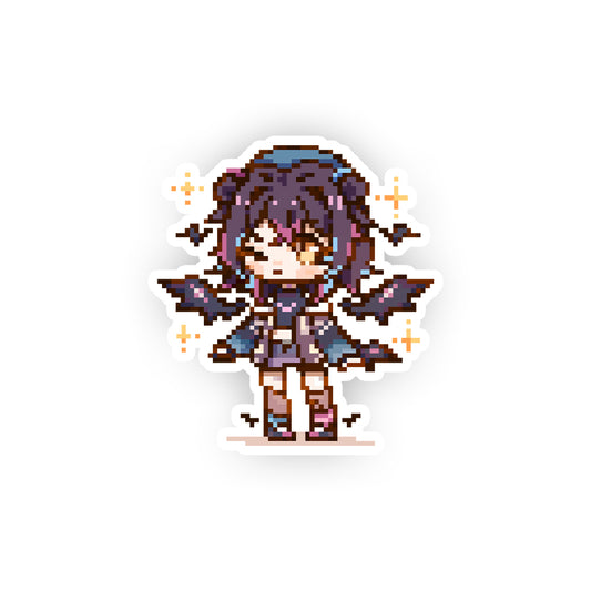 Smitten Seraph pixel Sticker