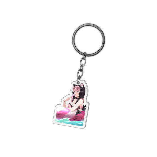 Strawb Cooling Off Keychain