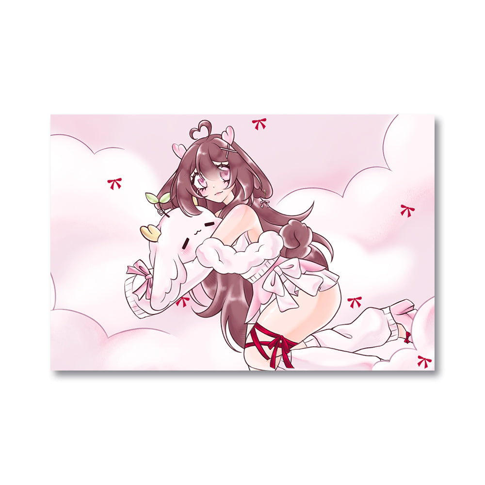 Tiraleafu Deer Skies Poster