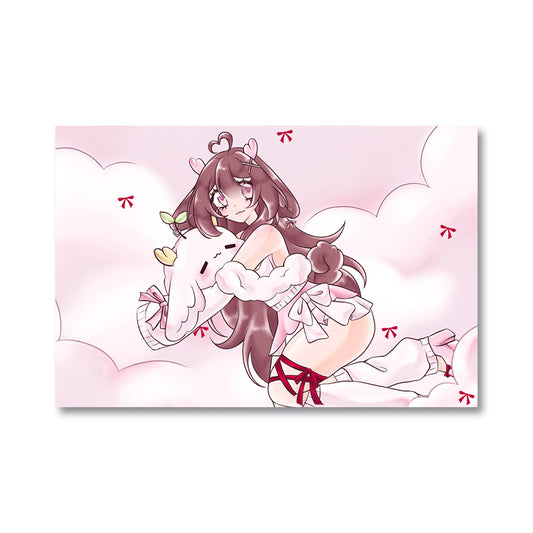 Tiraleafu Deer Skies Poster