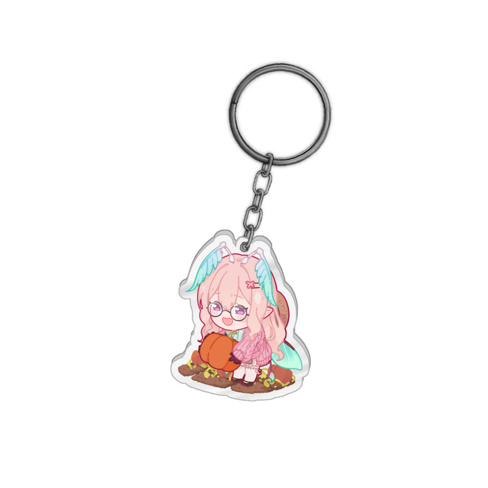 umeaino Pumpkin Patch Keychain