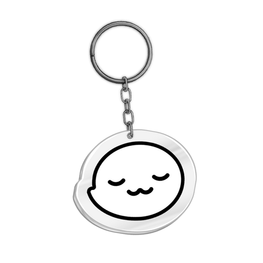 UwU Ghost Acrylic Keychain