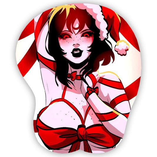 Witchy_Tea_Cup Wrapped Present 3D Mousepad