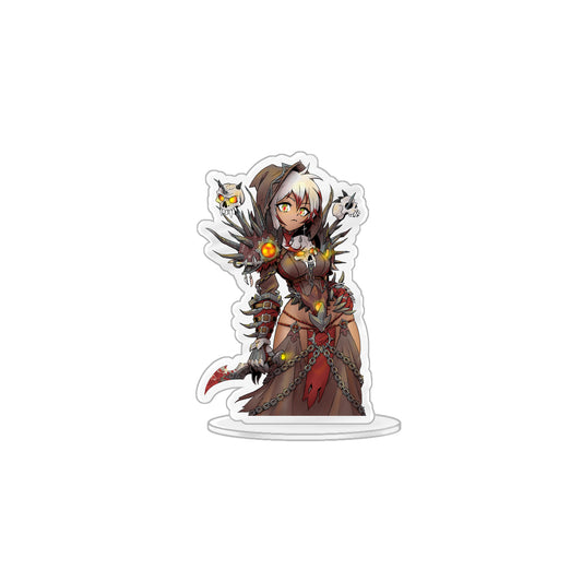 Savi Burning Skulls Acrylic Standee