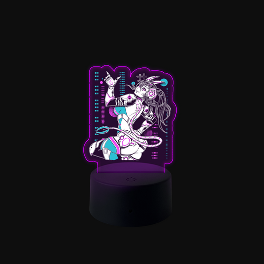 Yuzupyon RoboWaifu LED Desk Lamp