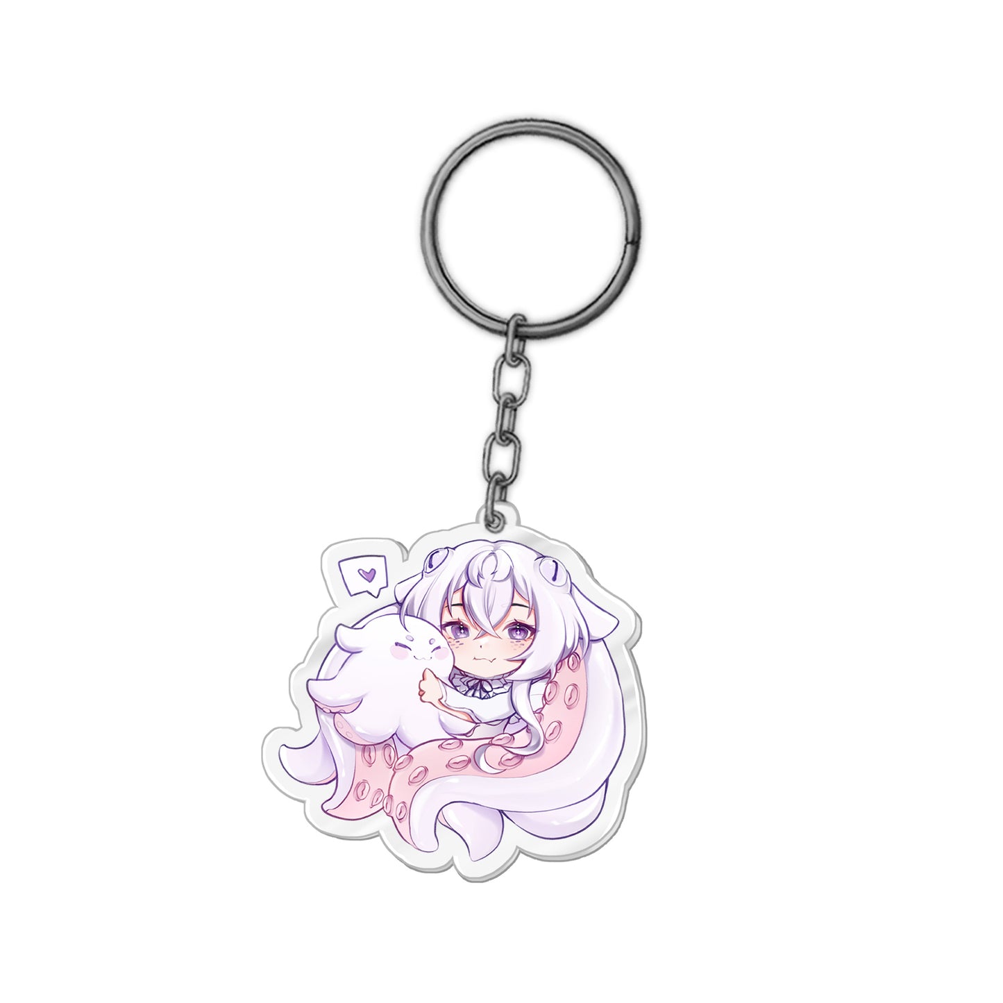 Ywuria Loving Friends Acrylic Keychain