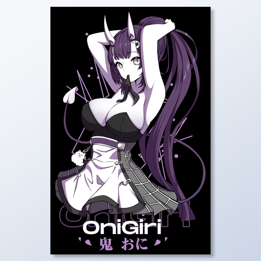 OniGiri Streetwear Poster