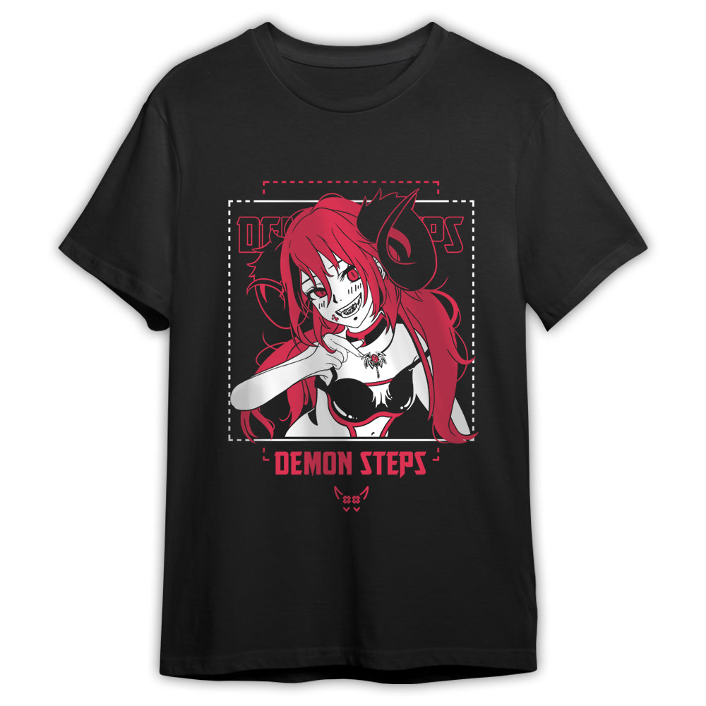 Demon Steps Streetwear Anime T-Shirt