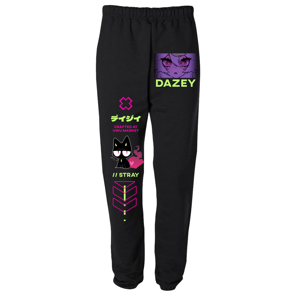 Dazey Stray Cat Streetwear Sweatpants