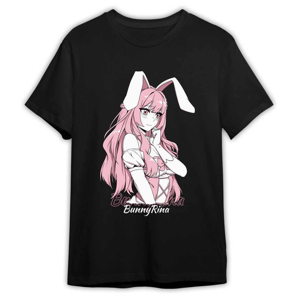 BunnyRina Shy Girl Anime T-Shirt