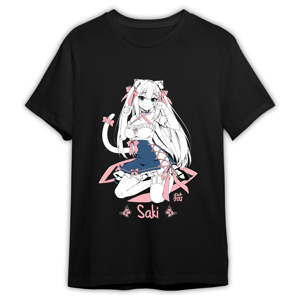 Saki Butterfly Anime T-Shirt