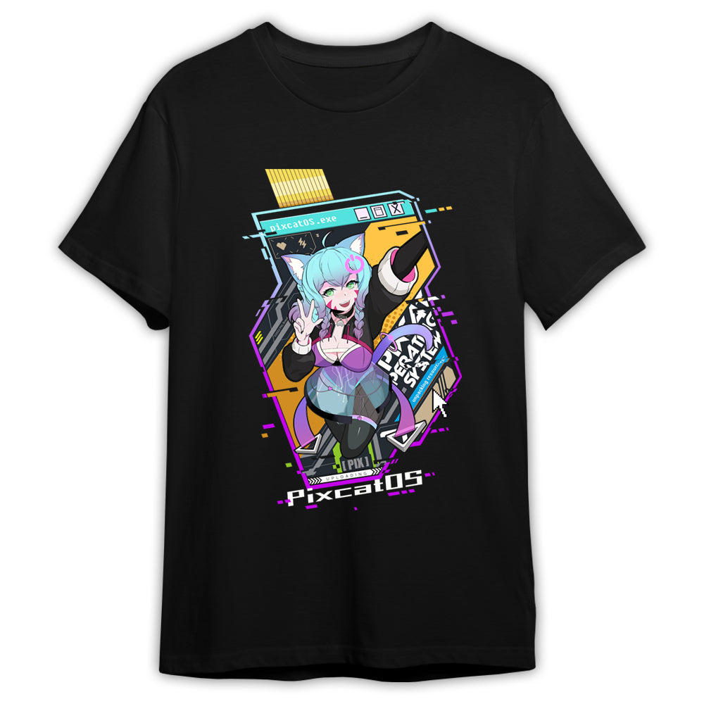 PixcatOS Android Streetwear T-Shirt
