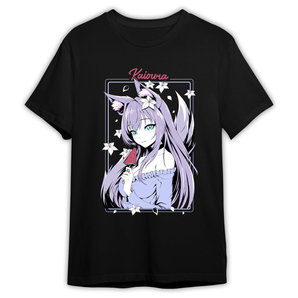 Kaioura Fox Girl T-Shirt