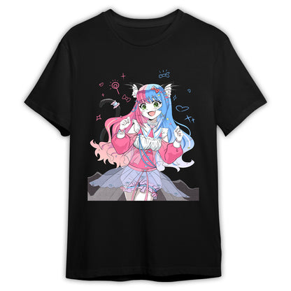 Kisaka Toriama Cat Girl T-Shirt