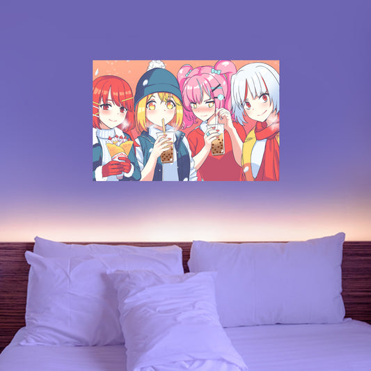 DERE Winter Anime Poster