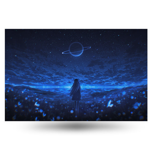 Dreamscape Blue Anime Poster
