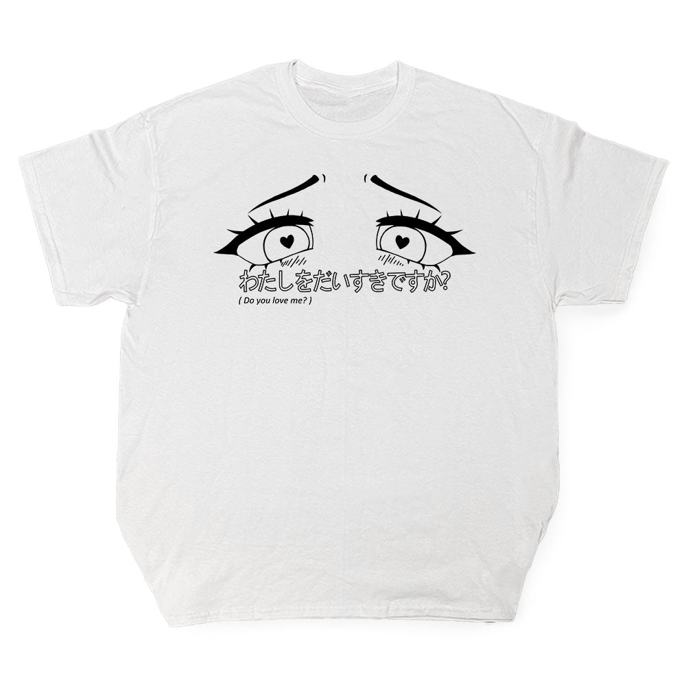Ahegao Eyes White T-shirt