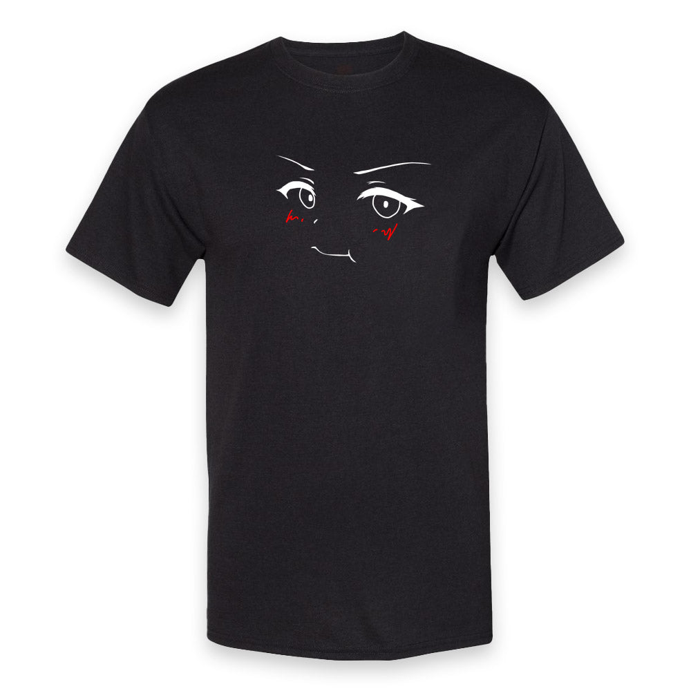 Embarrassed Anime Face T-Shirt