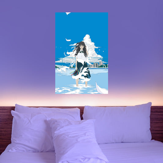 Girl in the City Anime Poster