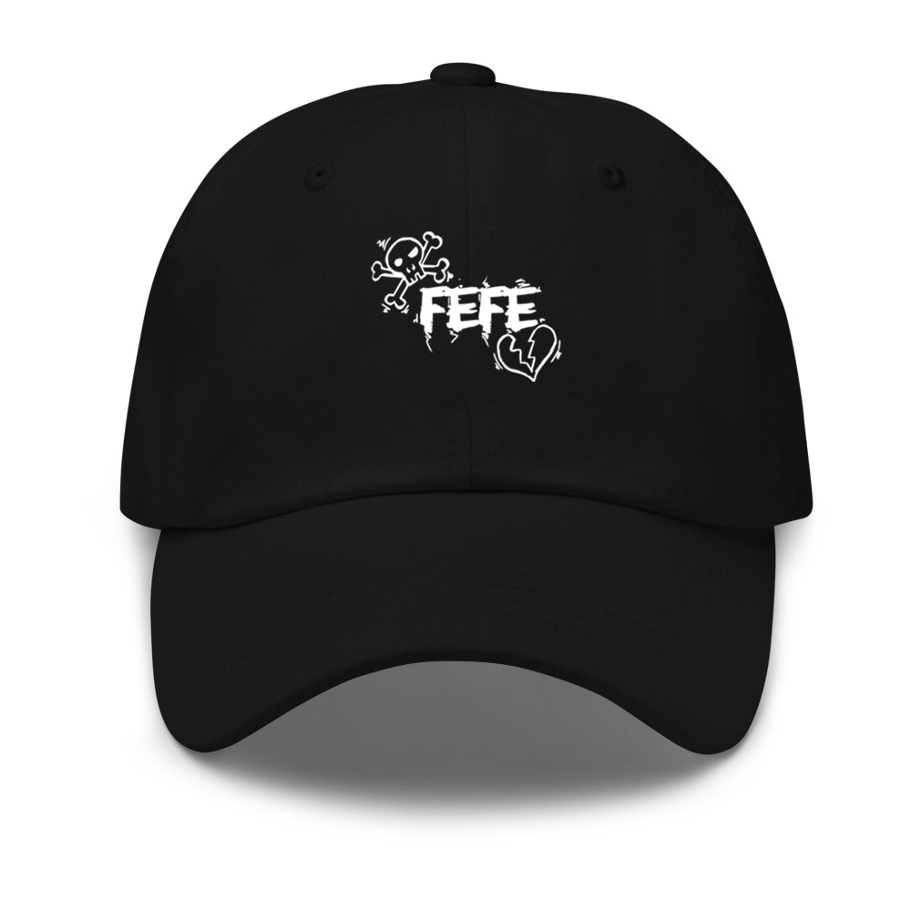 FeFe Skulls & Broken Hearts Hat