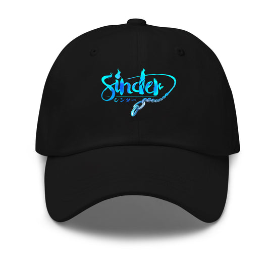 Sinder Flames 'n' Chains Hat (Blue/Black)