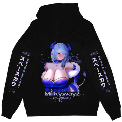 Miilkywayz Anime Streetwear Hoodie