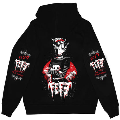 FeFe Punk Rock Hoodie