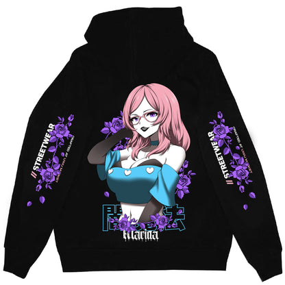 Marina Roses Streetwear Hoodie