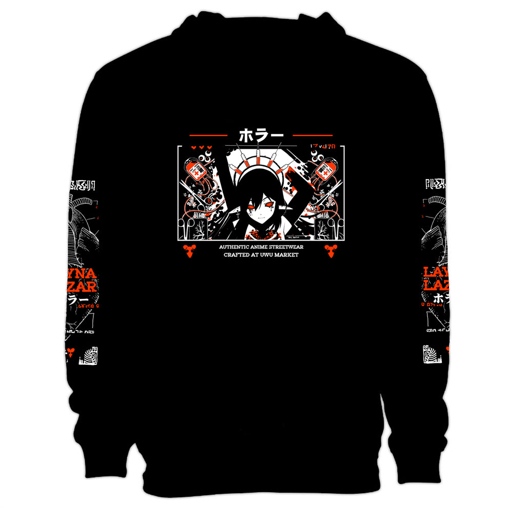 Layna Lazar Horror Streetwear Hoodie – UwU Market