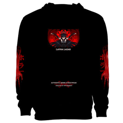 Layna Lazar Blood Eyes Anime Hoodie