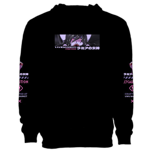Vexoria Caution Streetwear Hoodie