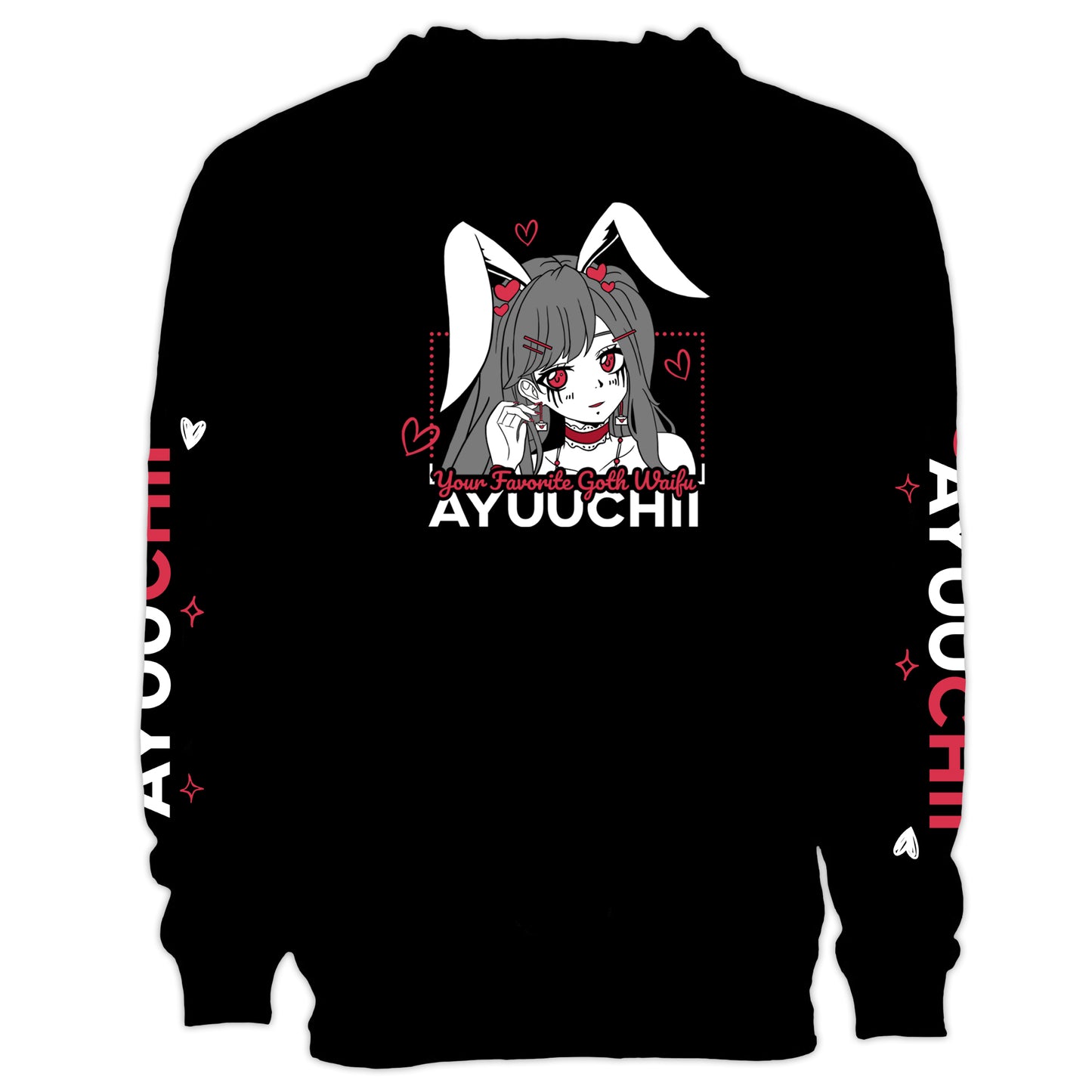 Ayuuchii Goth Waifu Hoodie