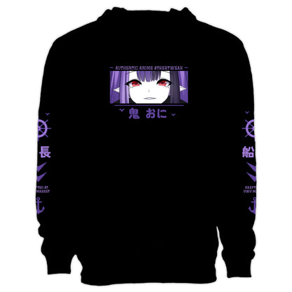 Captain Hannah Demon Captain Anime Hoodie