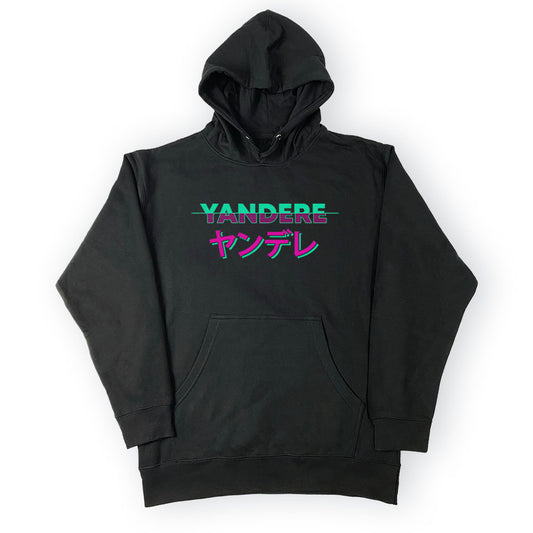 Yandere Vaporwave Text Hoodie