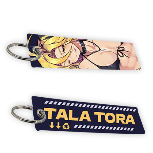 Tala Tora Simple Jet Tag Keychain
