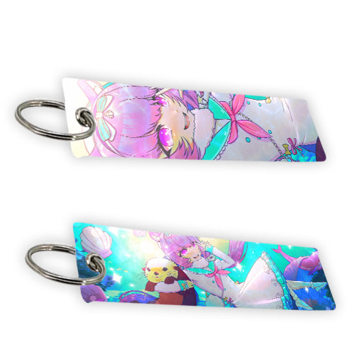 Pearl & Friends Jet Tag Keychain