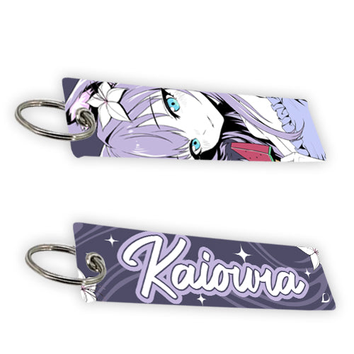 Kaioura Fox Girl Jet Tag Keychain