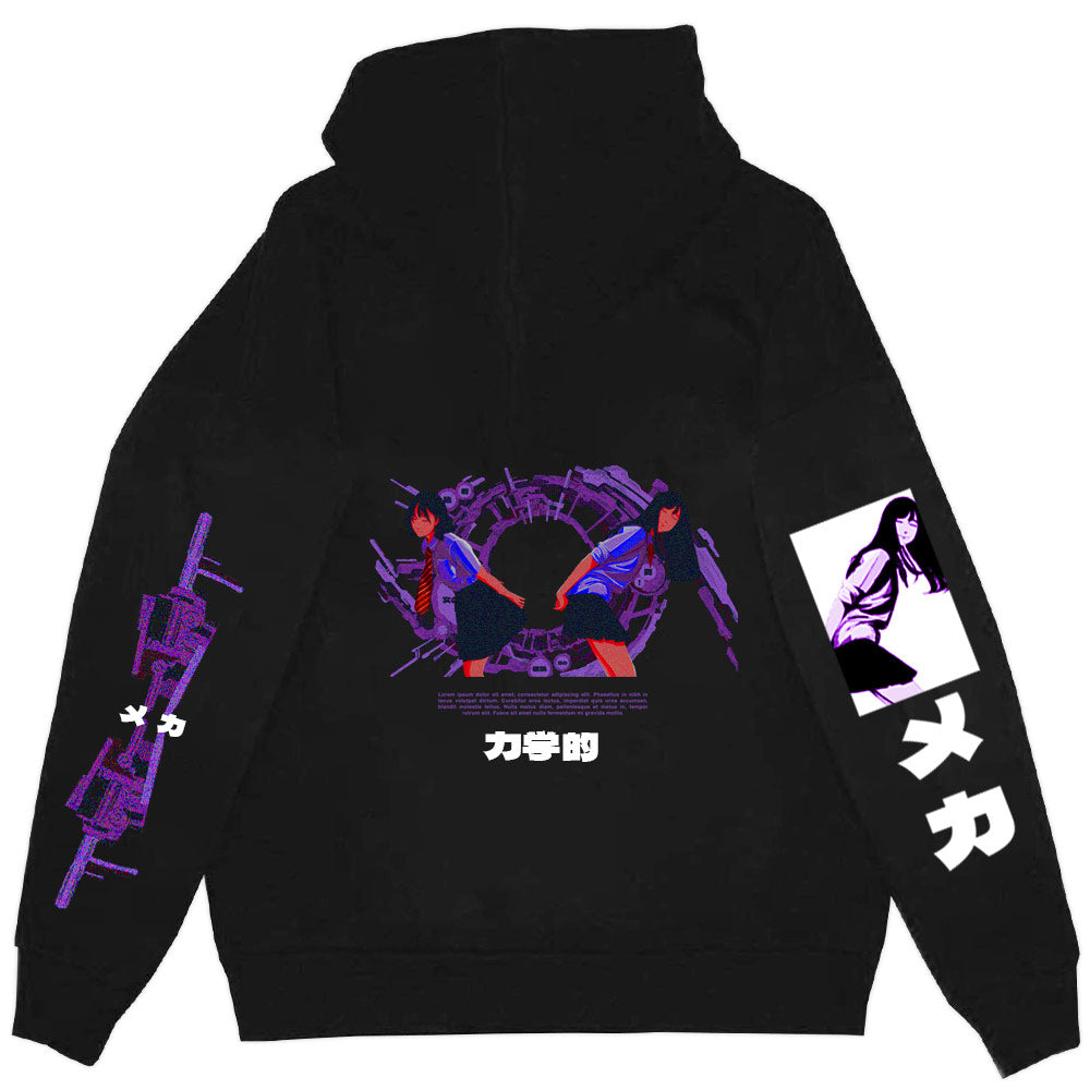 MECHA Anime Streetwear Hoodie