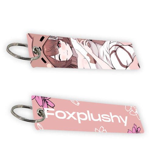 Foxplushy Gamer Fox Jet Tag Keychain