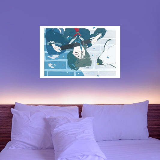 Melancholic Thoughts Anime Poster