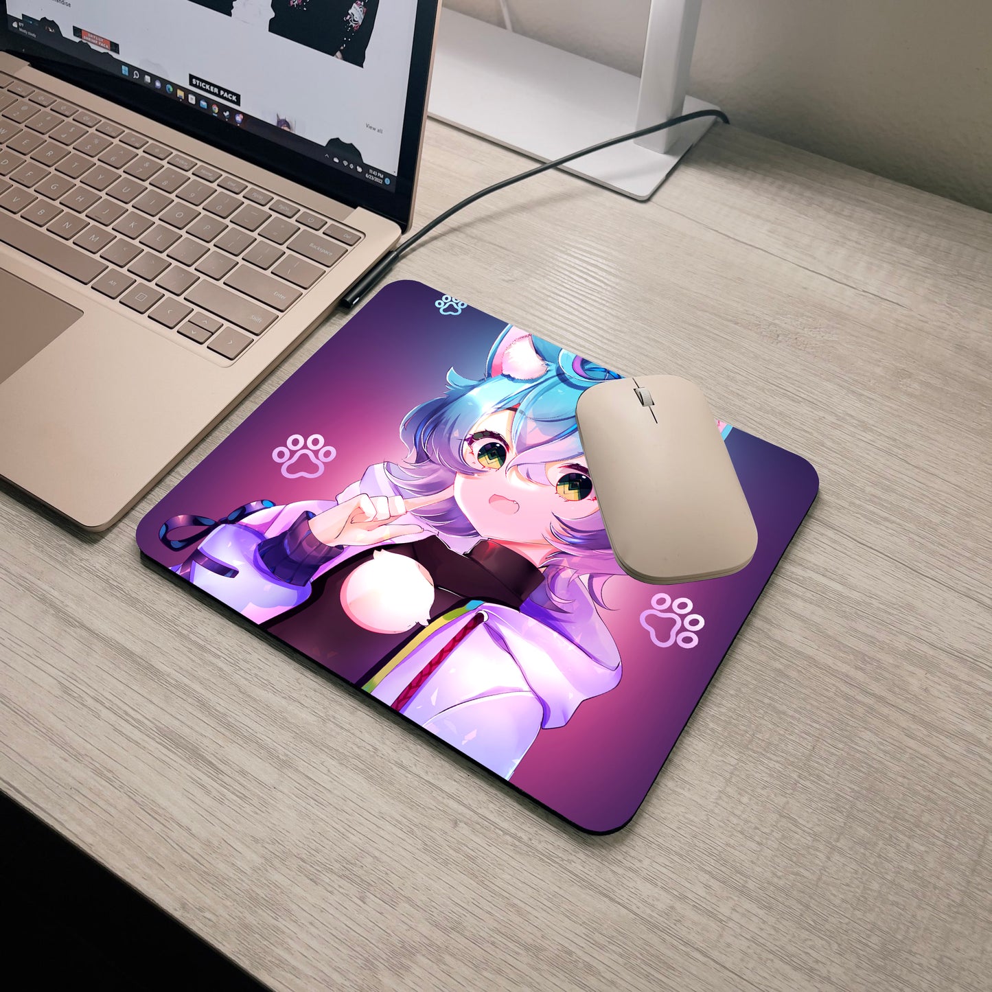 LineChu Anime Mousepad