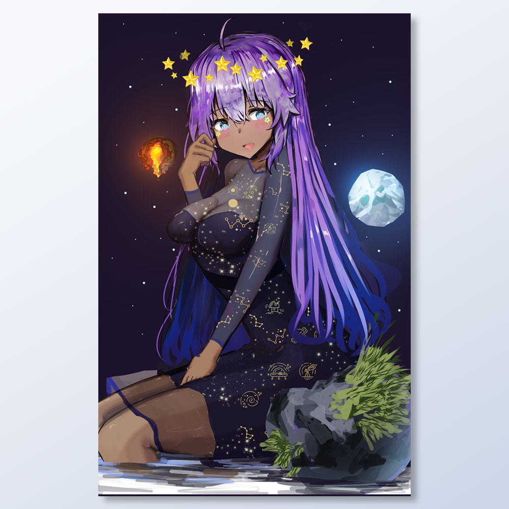 Nanoade Galaxy Anime Poster