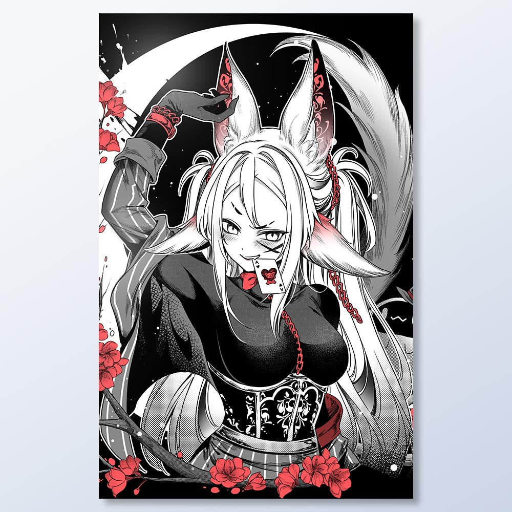 Dya Rikku Moon Rose Poster