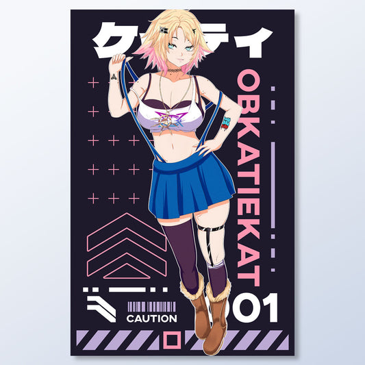 Obkatiekat Caution Poster